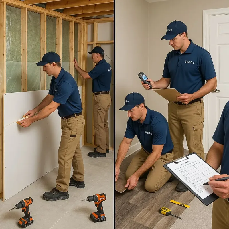 Repairs and Reconstruction process in Skamania County, WA